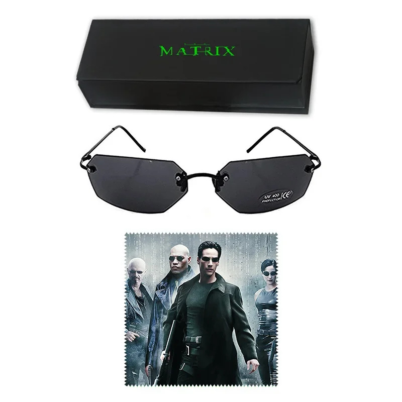 Cosplay Prop Designer - Classic Matrix Agent Smith Style Occhiali