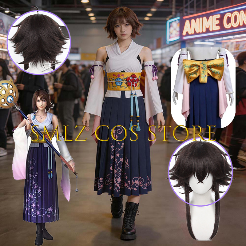Cosplay Props - Costume Cosplay Smlz FFX Yuna Anime