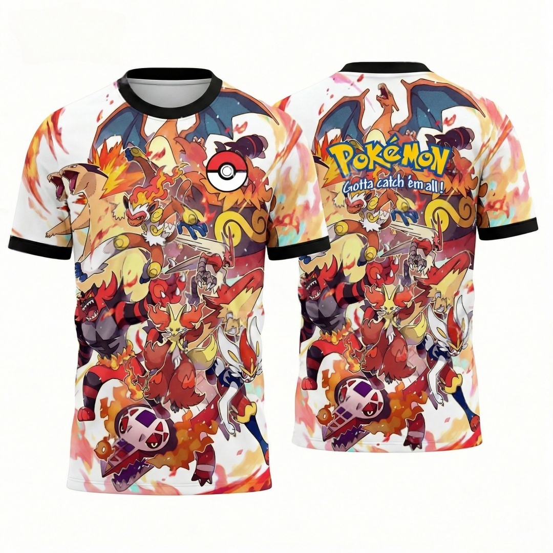 Pokeball Cosplay Prop - T-shirt Traspirante e ad Asciugatura Rapida