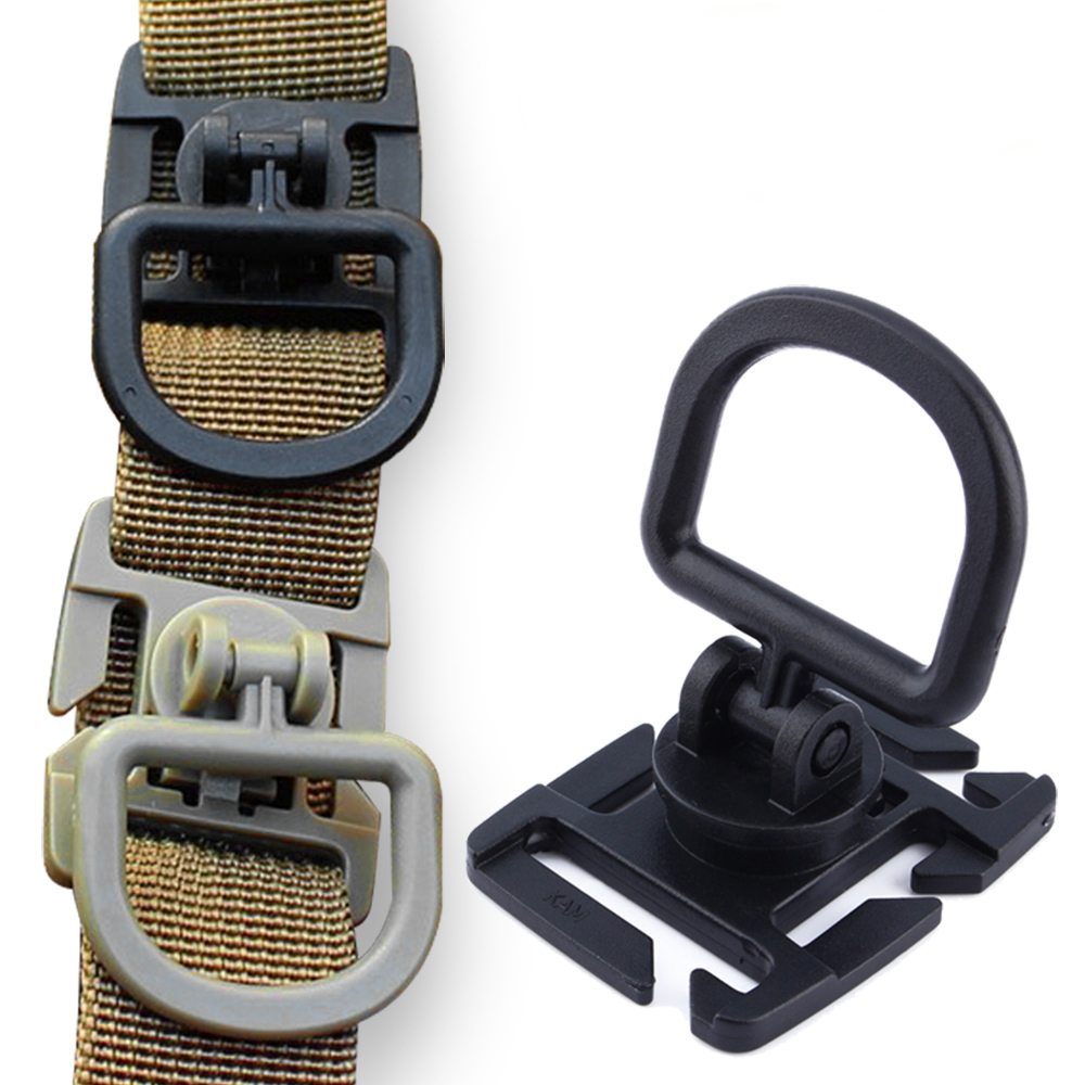 D Ring Strap - 4 pz 360 Rotazione D-Ring Pinze