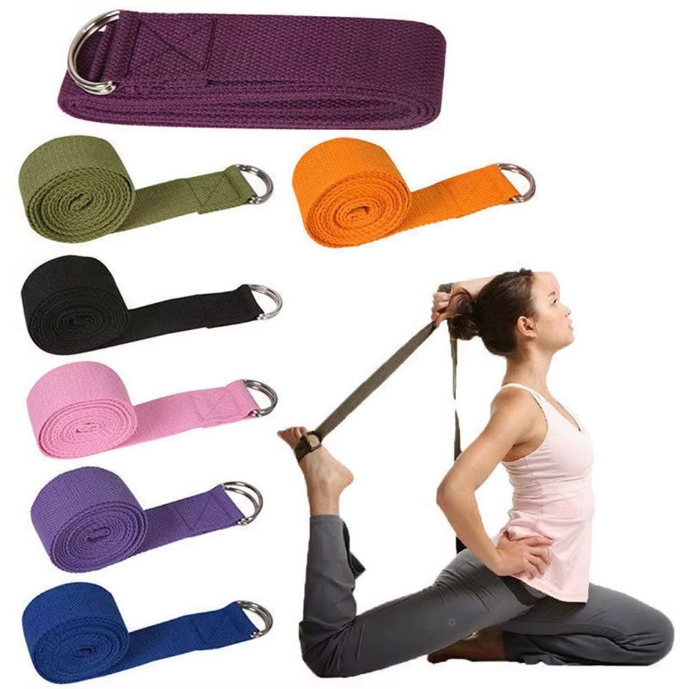D Ring Strap - Cinghia per yoga sportiva da 180