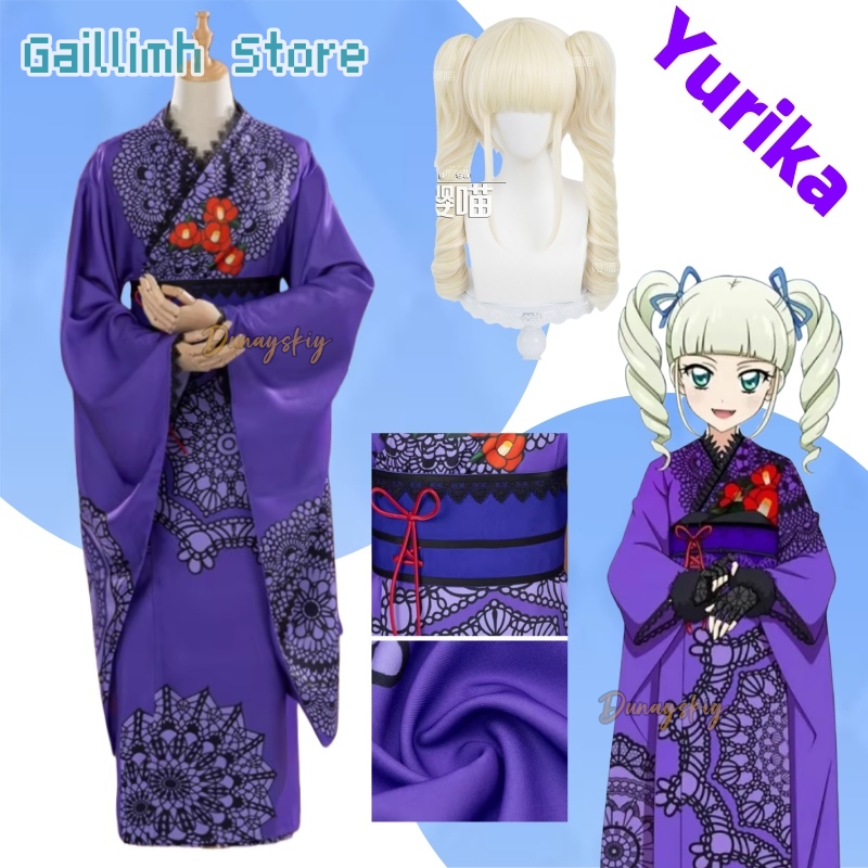 Aikatsu! Yurika Toudou Yukata  - Cosplay Prop Patterns recensione e prezzo