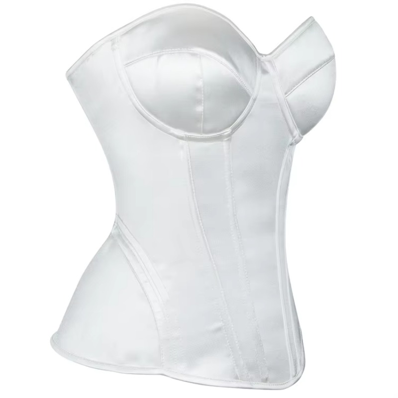 Corsetto Bianco da Donna Overb - Boning Corset Steel recensione e prezzo