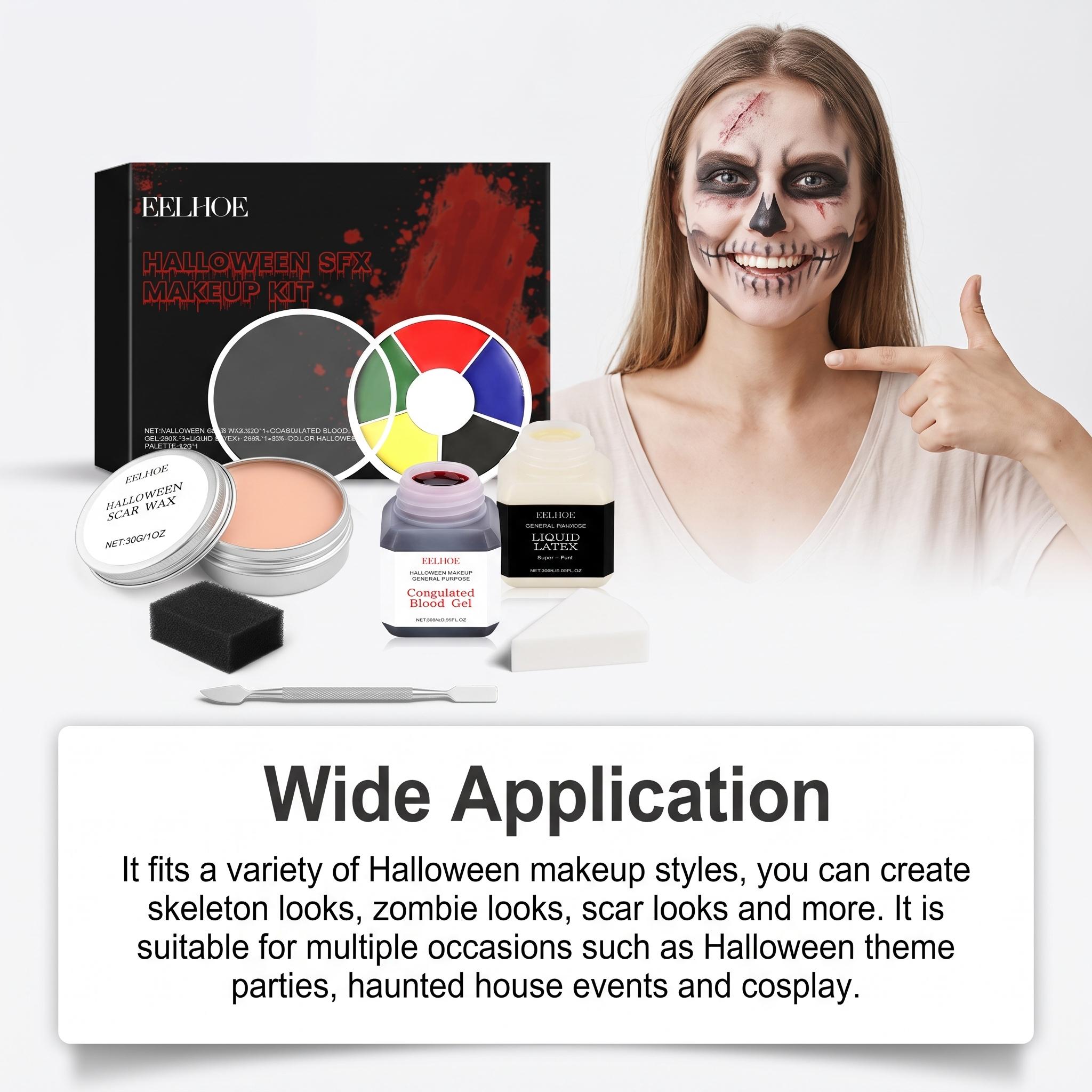 EELHOE Kit Trucco Halloween SF - Body Paint Sfx recensione e prezzo