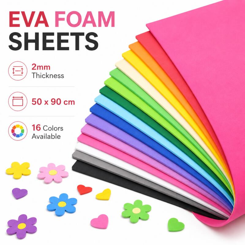 2 fogli di schiuma EVA, colora - Cosplay Prop Foam recensione e prezzo
