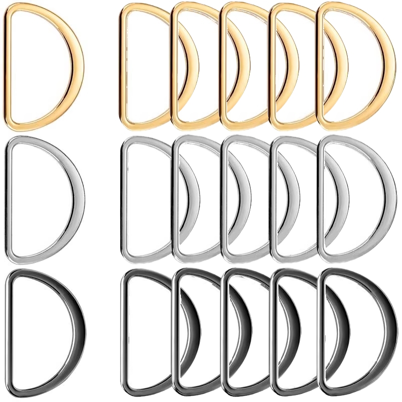 10 pezzi/lotto Fibbie a D in l - D Ring Strap recensione e prezzo
